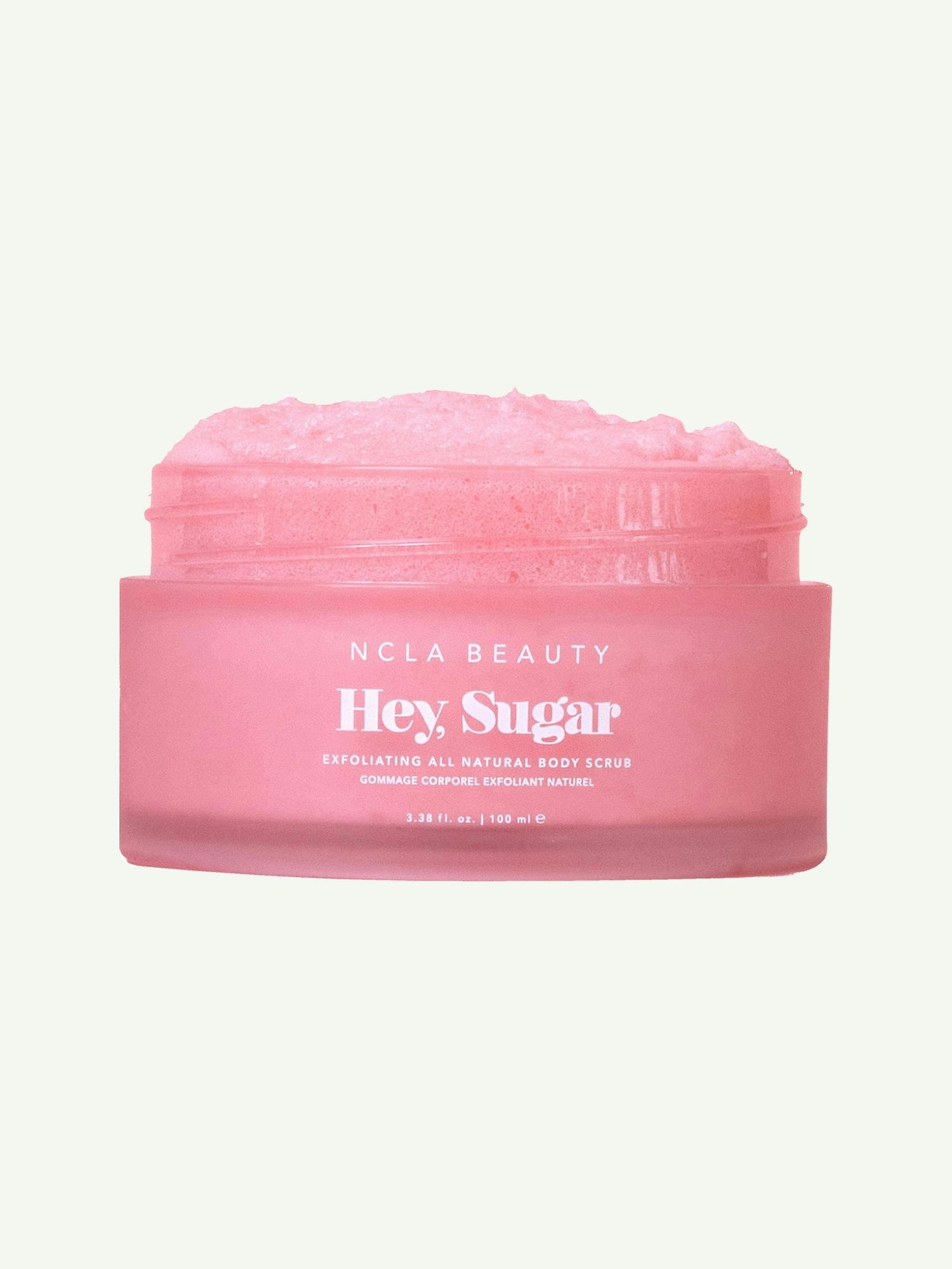 NCLA Hey Sugar Pink Champagne Discovery Size Body Scrub