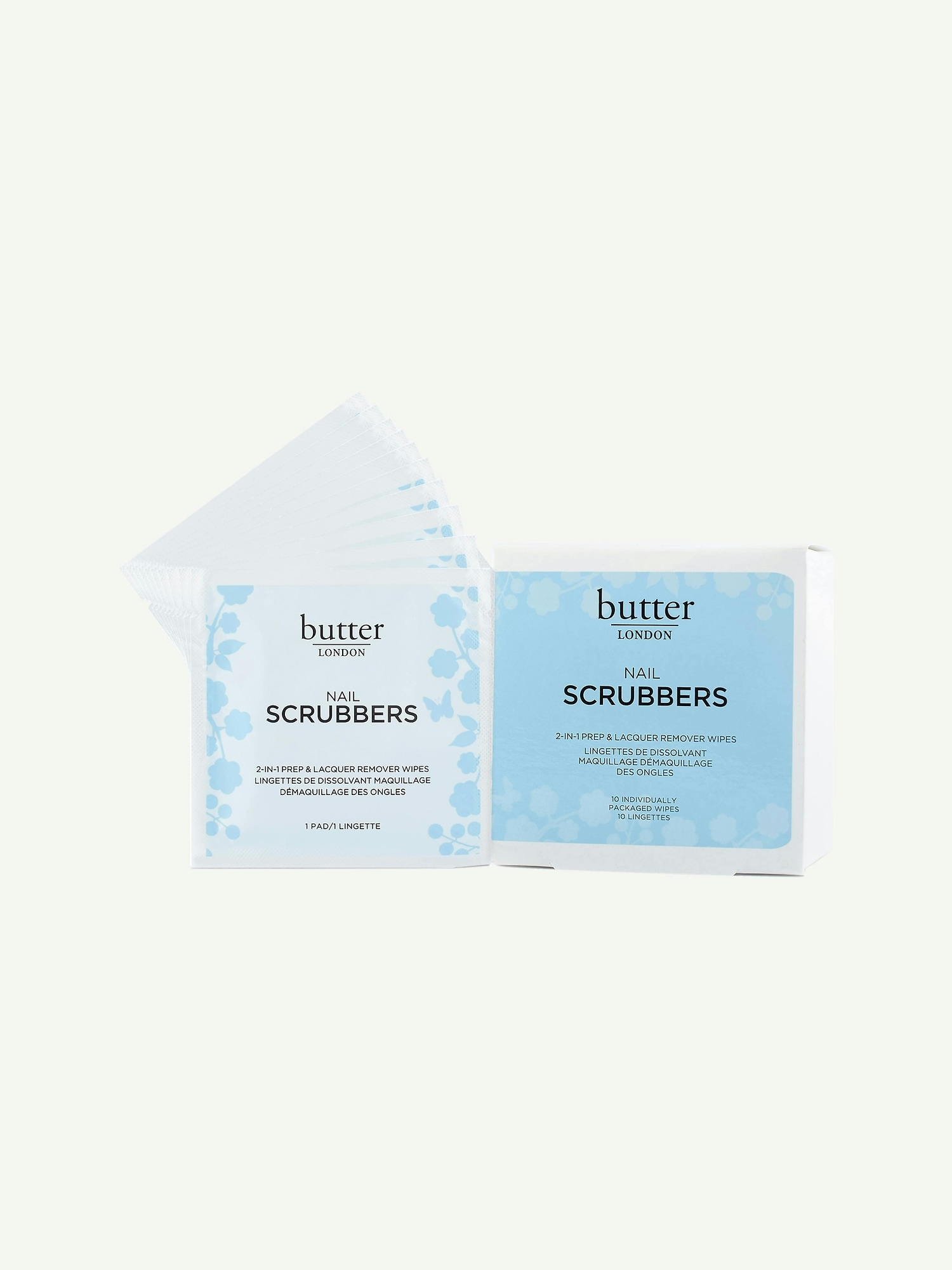 Butter London Nail Scrubbers 2-in-1 Pack