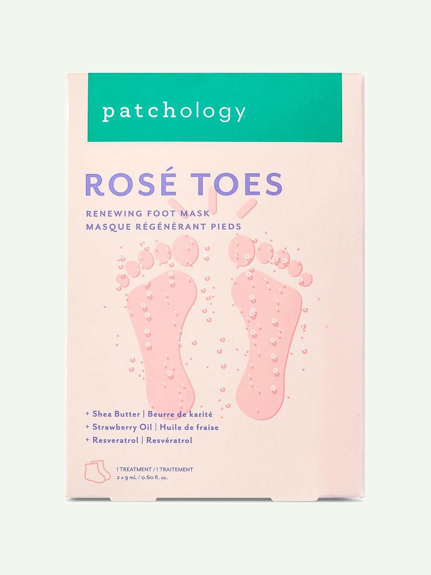 Patchology Rose Toes Foot Mask