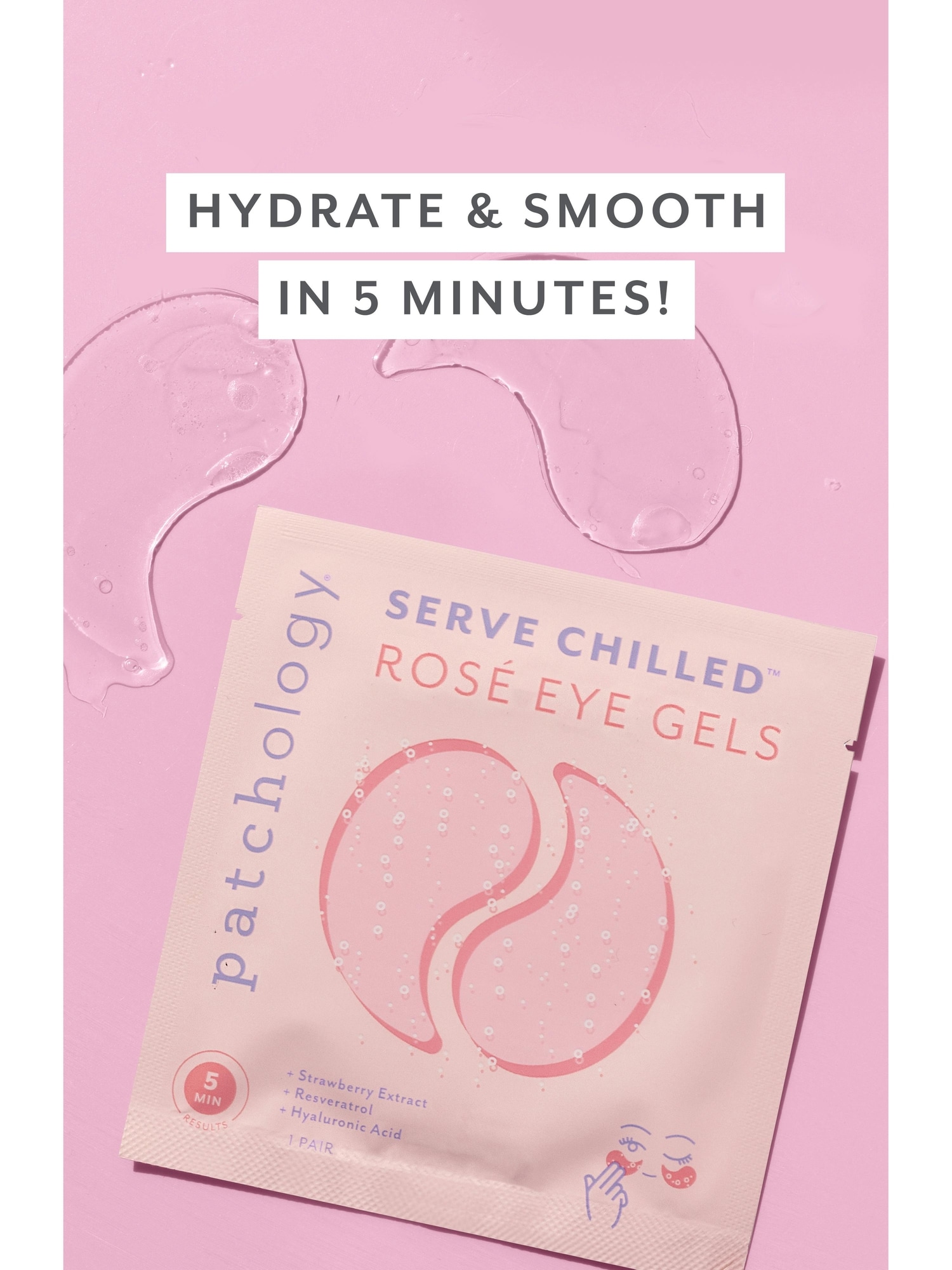 Patchology Serve Chilled Rose Eye Gel