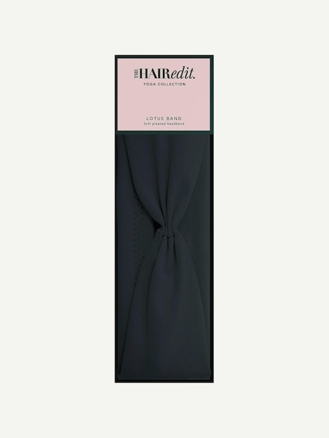 The Hair Edit Lotus Soft Pleated Headband