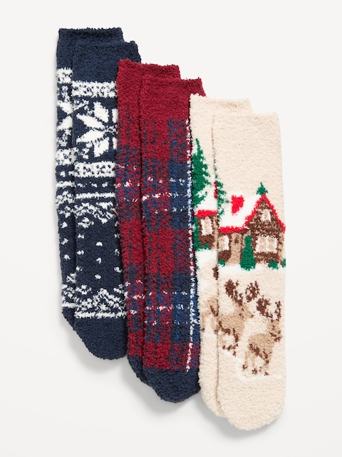 Cozy Ankle Socks 3-Pack for Men