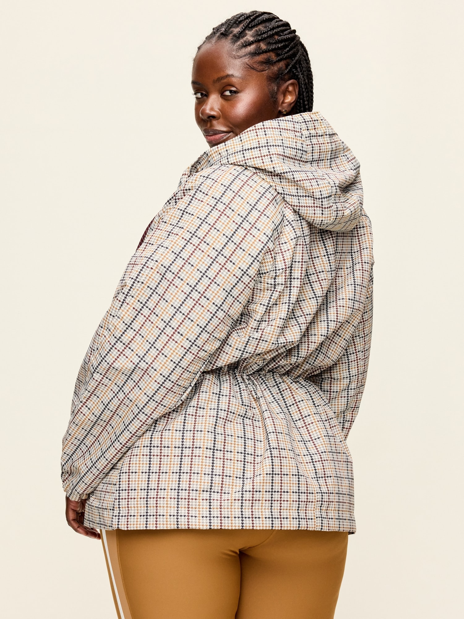 Oversized Rounded-Sleeve Anorak