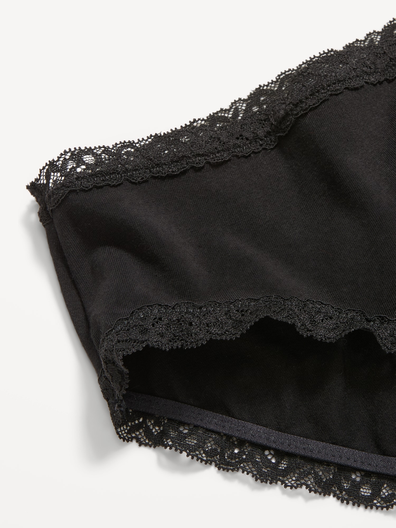 Lace-Trim Hipster Underwear