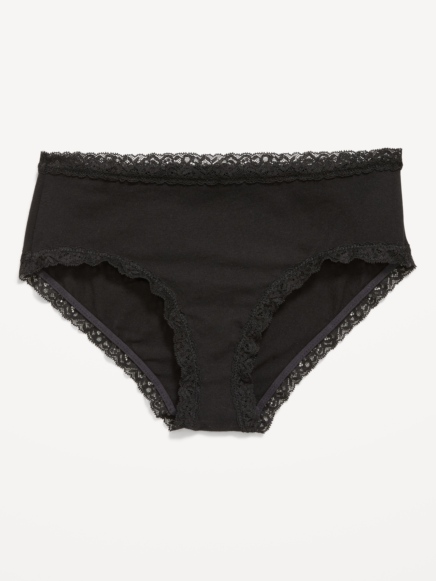 Lace-Trim Hipster Underwear