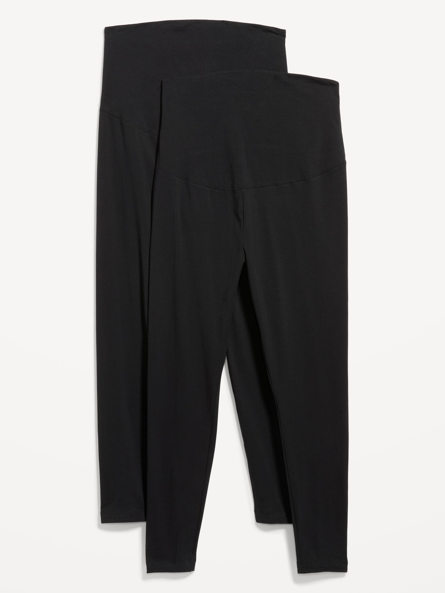 Maternity Full-Panel Leggings 2-Pack