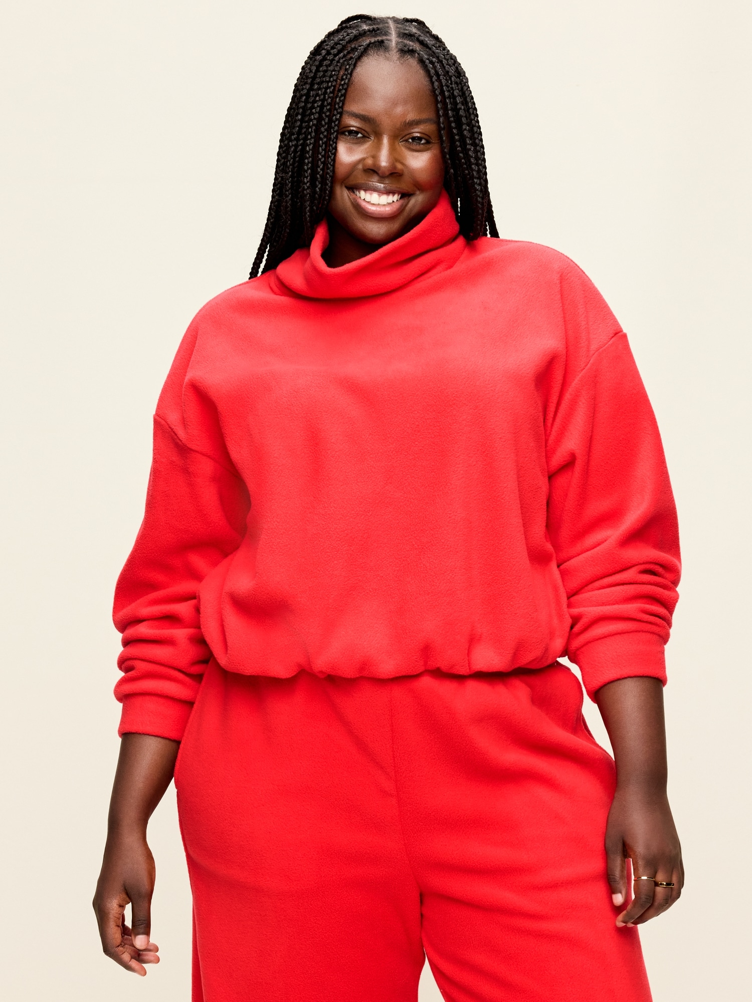 Performance Fleece Funnel Neck Pullover