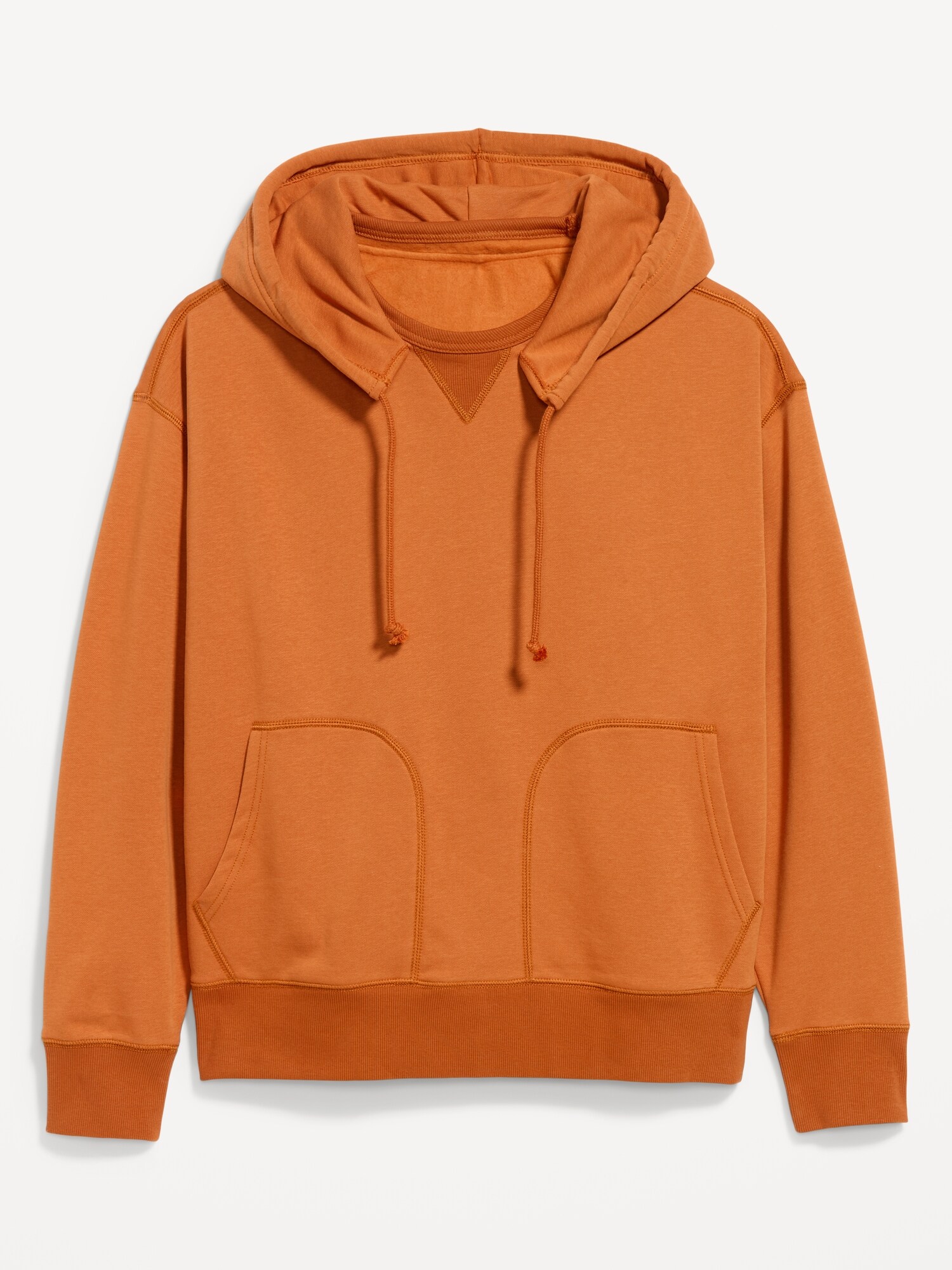 Мужское худи Old Navy Oversized Pullover, цвет: Gingerade — фото 4