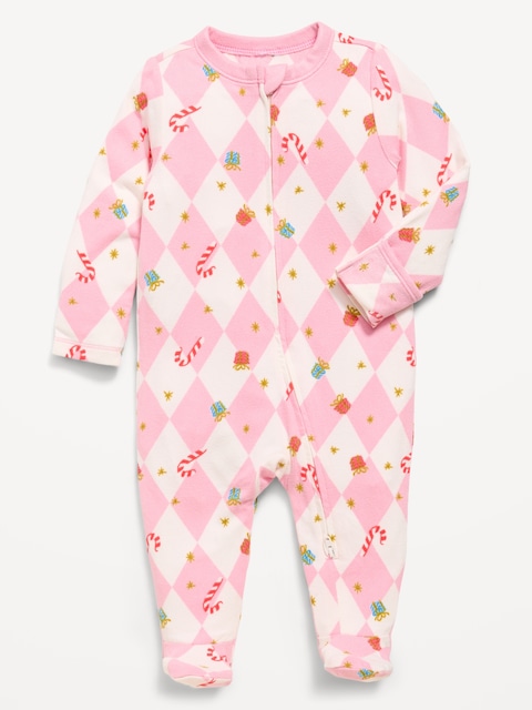 SoftMode 2-Way-Zip Sleep & Play Footed One-Piece for Baby
