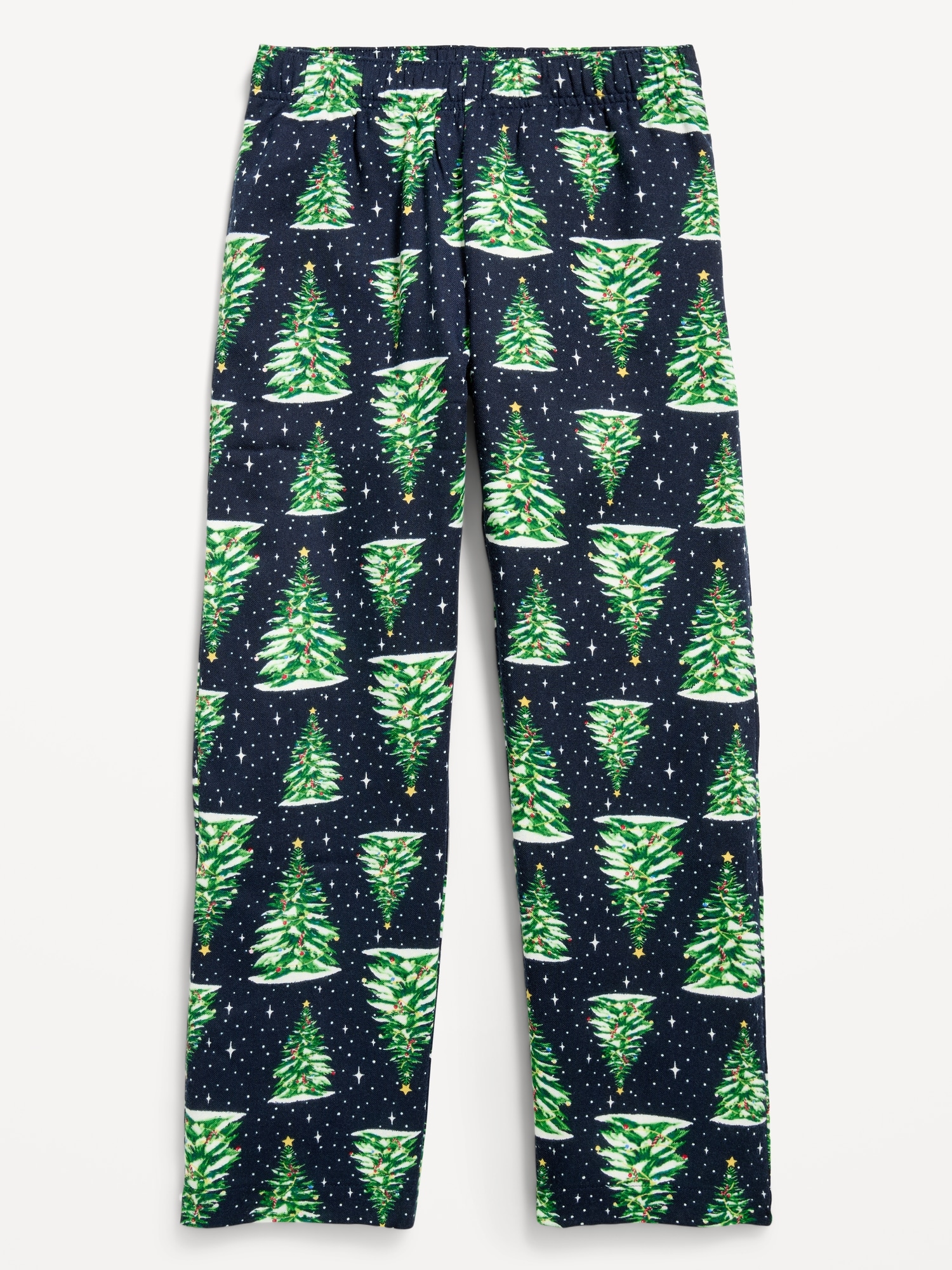 Gender-Neutral Printed Flannel Pajama Pants for Kids