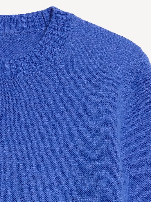 Shrunken Cozy Crew-Neck Sweater | Old Navy