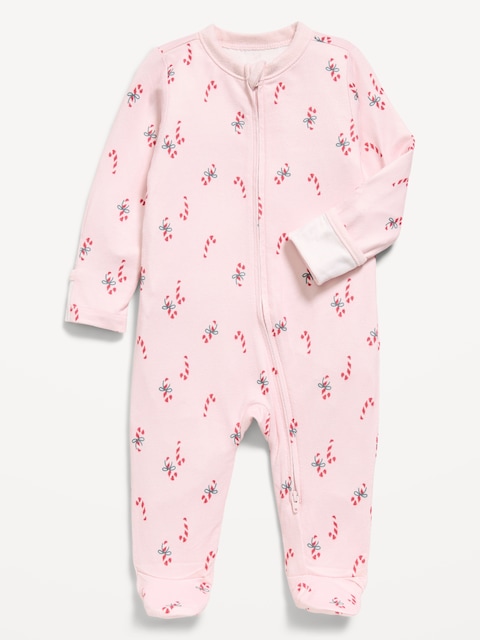 SoftMode 2-Way-Zip Sleep & Play Footed One-Piece for Baby