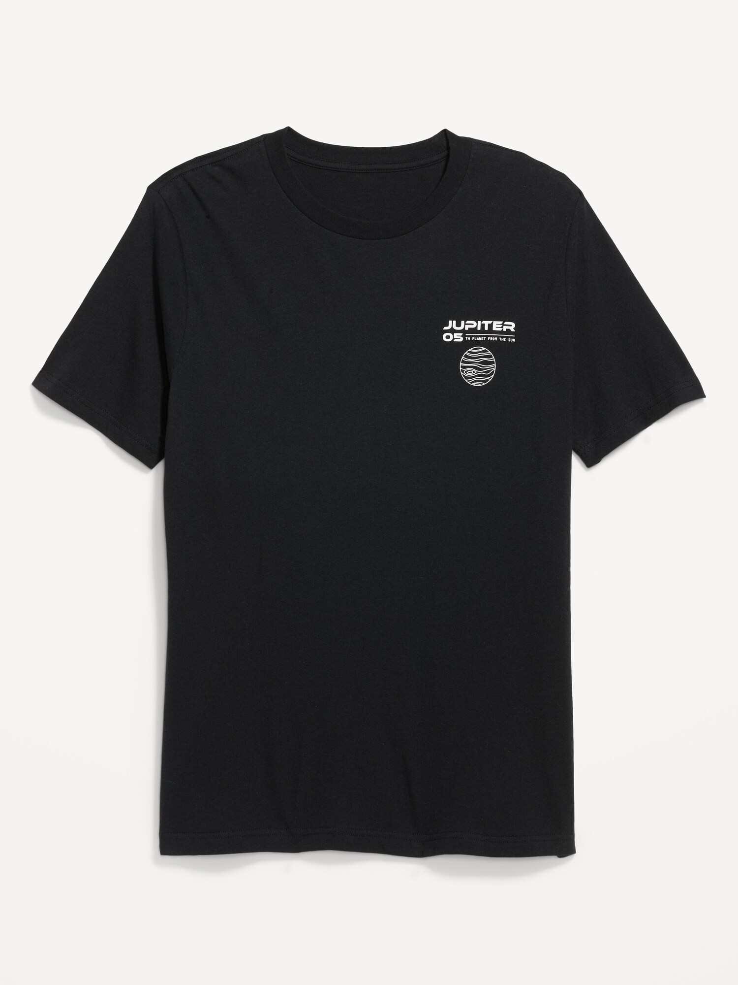 Мужская футболка Old Navy Soft-Washed Crew-Neck Graphic, цвет: Чёрный, вариант 1 — фото 3