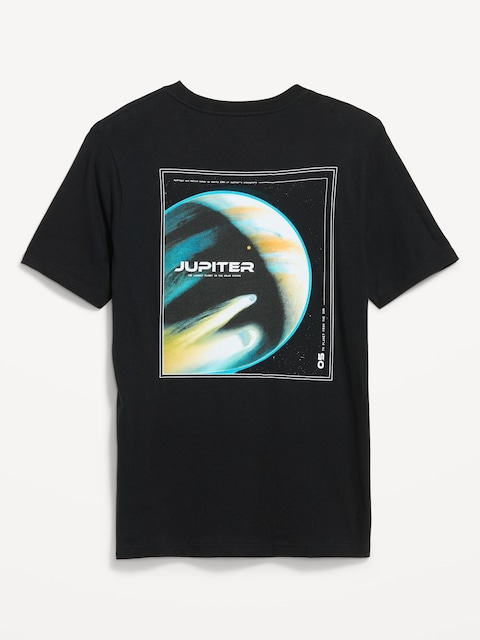 Soft-Washed Crew-Neck Graphic T-Shirt