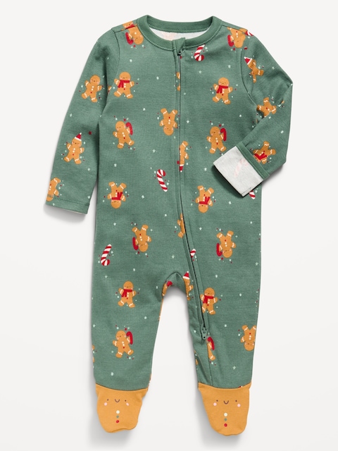 2-Way-Zip Sleep & Play Footed One-Piece for Baby