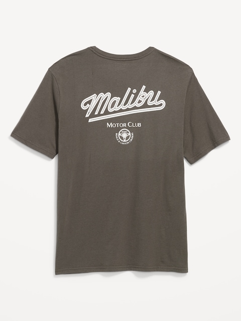 Soft-Washed Crew-Neck Graphic T-Shirt
