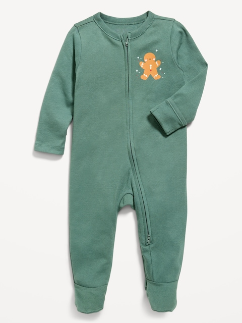 2-Way-Zip Sleep & Play Footed One-Piece for Baby