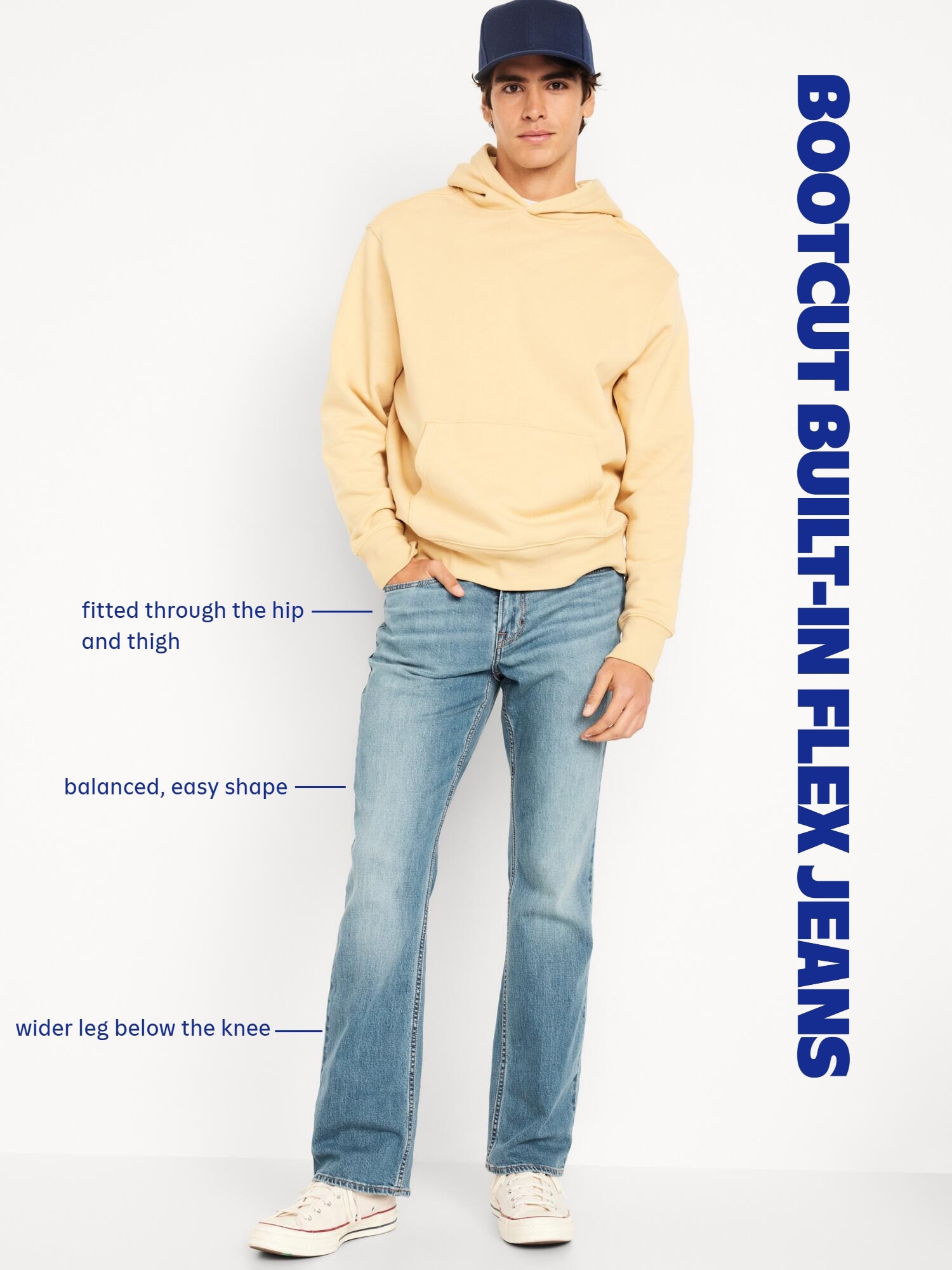 Five-Pocket Boot-Cut Pants