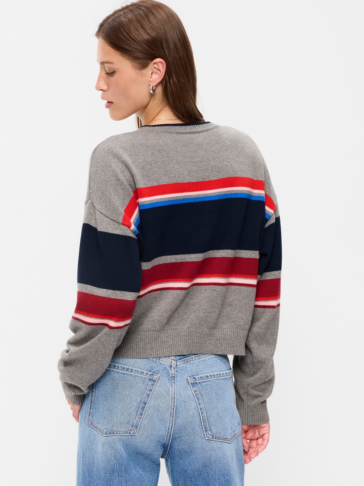 SoSoft Crew-Neck Cropped Sweater