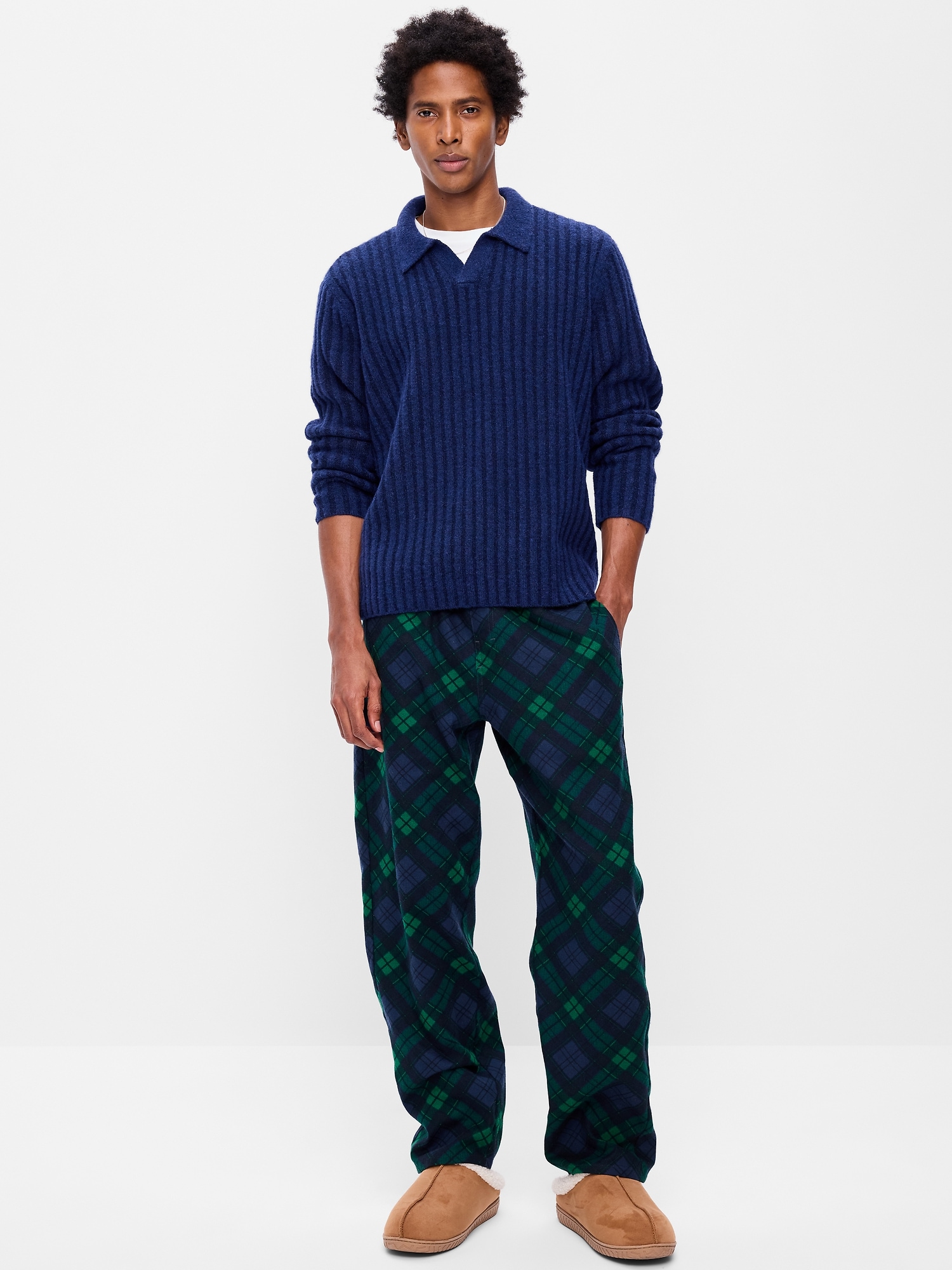 Flannel Pajama Pants for Men