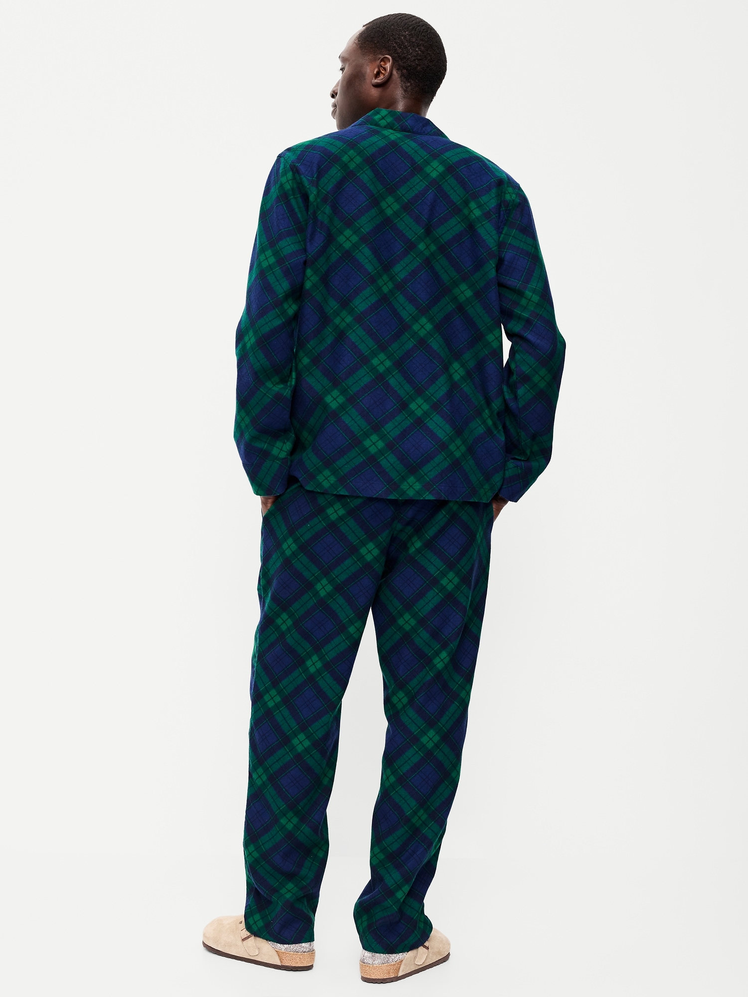 Flannel Pajama Pant Set for Men