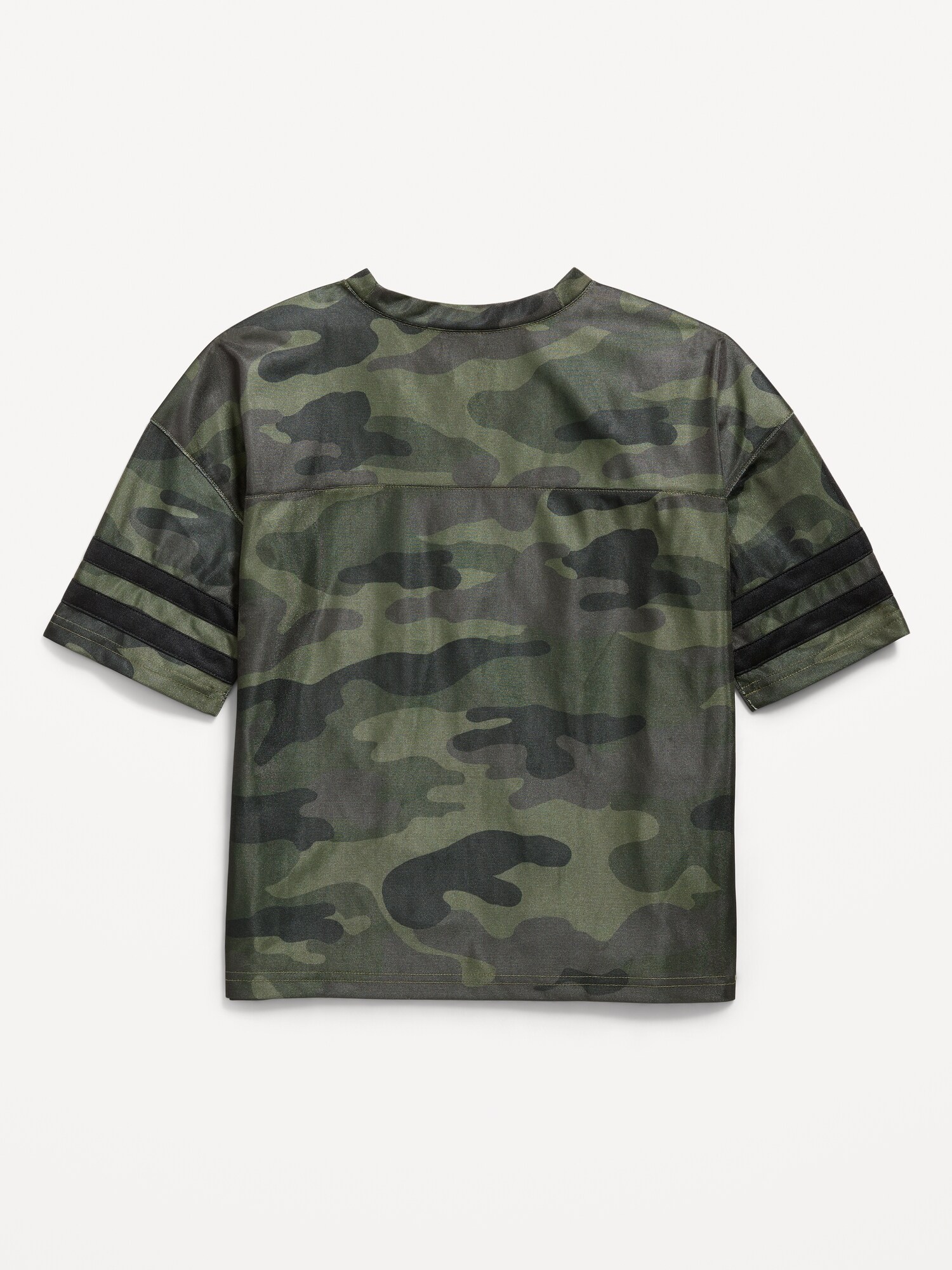 Oversized Football-Style Lifestyle Jersey T-Shirt for Boys