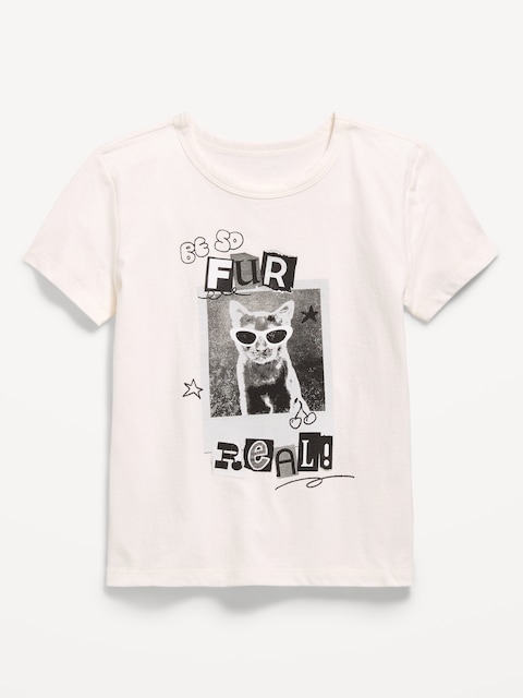 Short-Sleeve Graphic T-Shirt for Girls