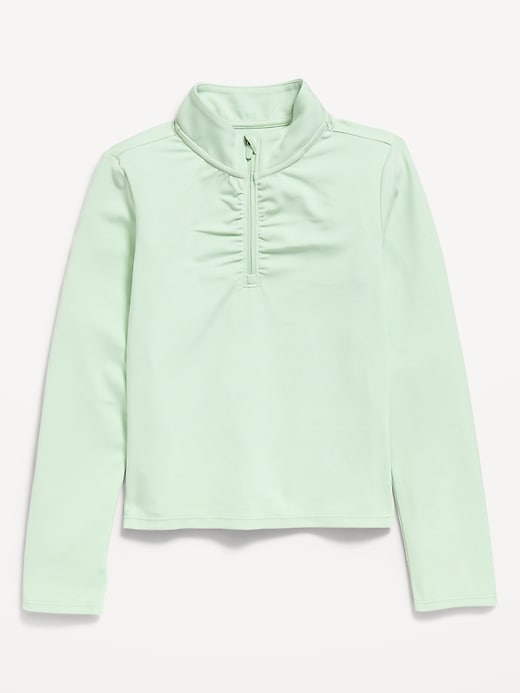 StudioSmooth Half-Zip Performance Top for Girls | Old Navy