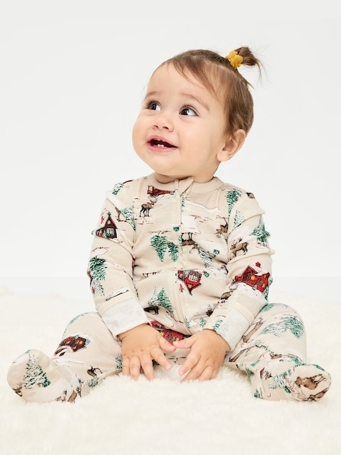 2-Way-Zip Sleep & Play Footed One-Piece for Baby