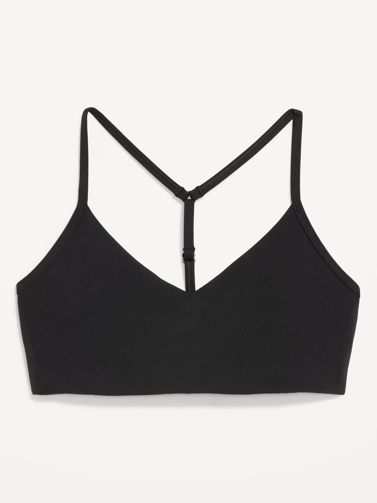Спортивное бра Y-Back, лёгкая поддержка — Old Navy, цвет: Чёрный — фото 3