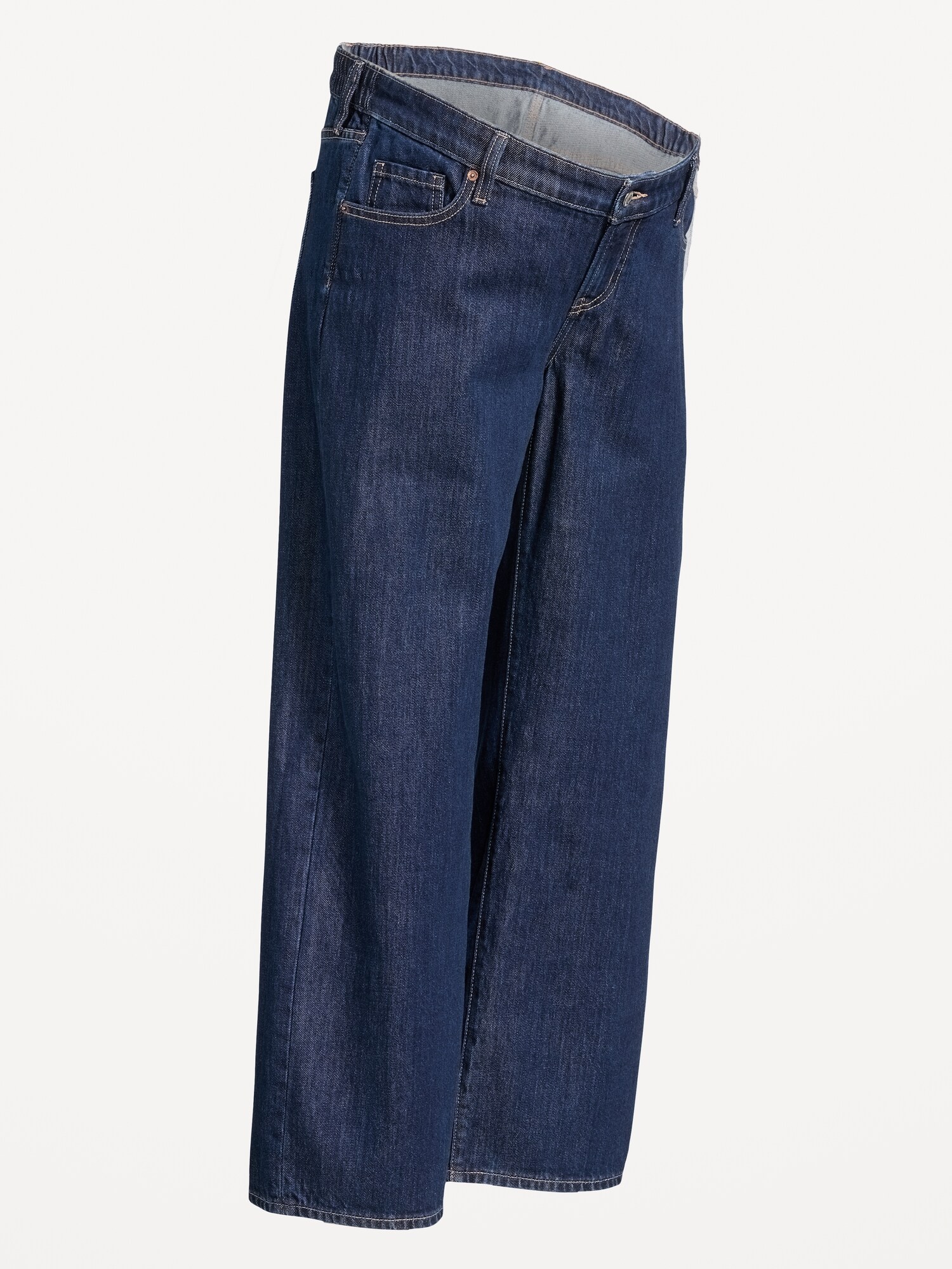Женские джинсы Old Navy Maternity Low-Rise OG Loose, цвет: Heritage Rinse — фото 4