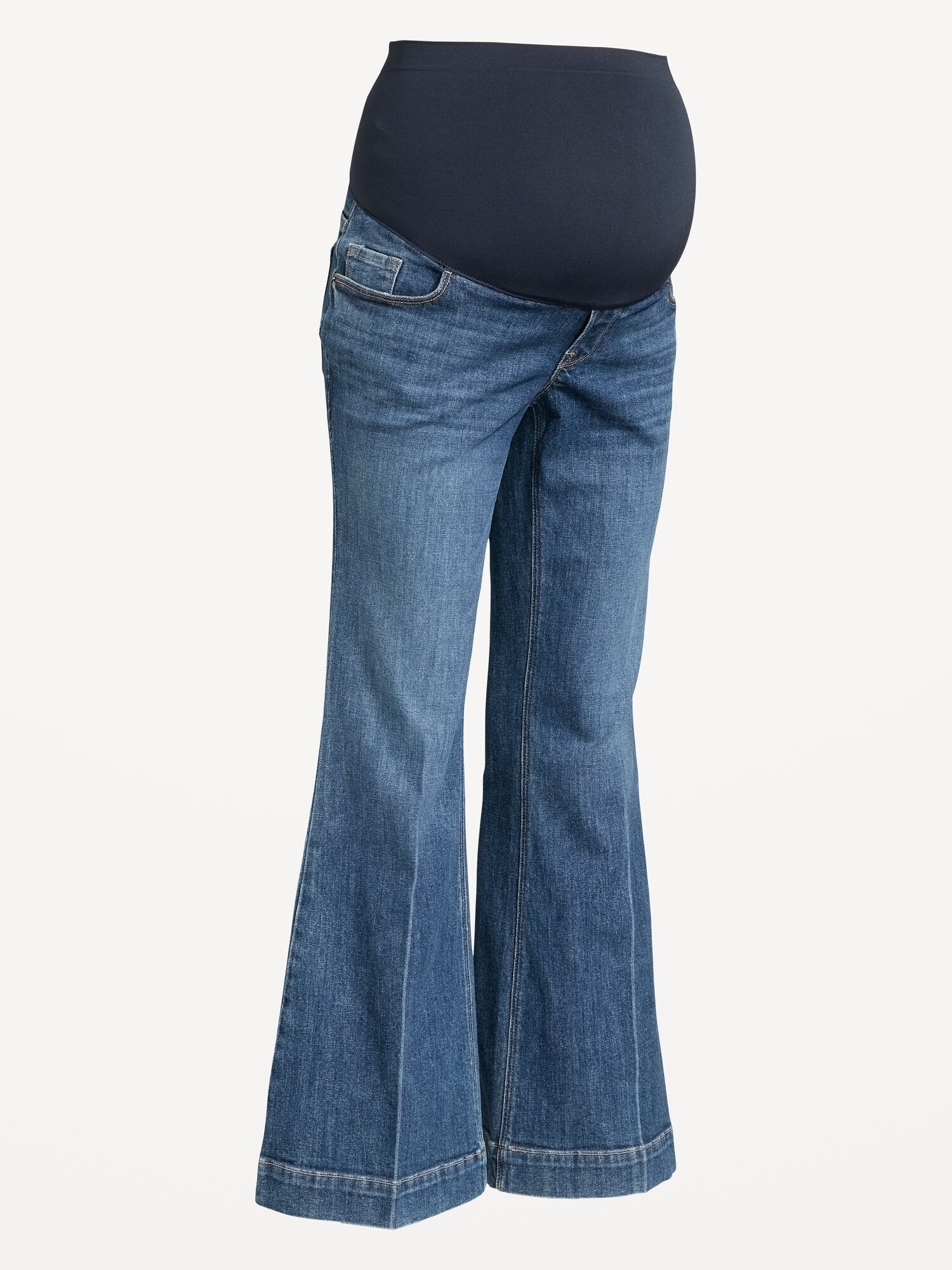 Женские джинсы Old Navy Maternity Full-Panel Flare Leg, цвет: Clarice — фото 4