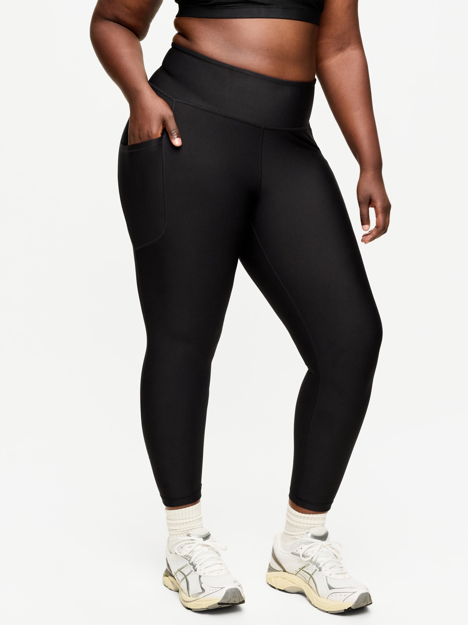 High-Waisted PowerSoft 7/8 Pocket Leggings