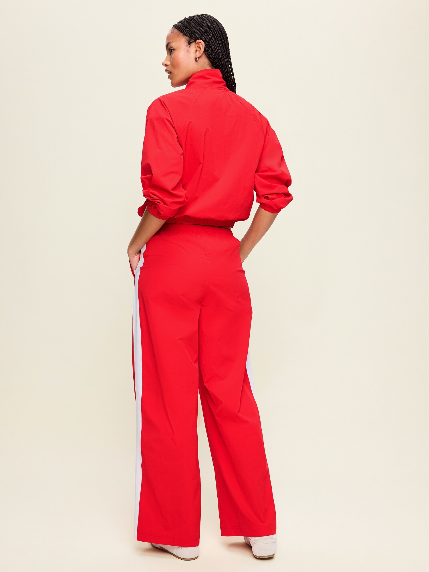 Женские брюки Old Navy High-Waisted TrekTech Lightweight Woven Active, цвет: Amaryllis — фото 3