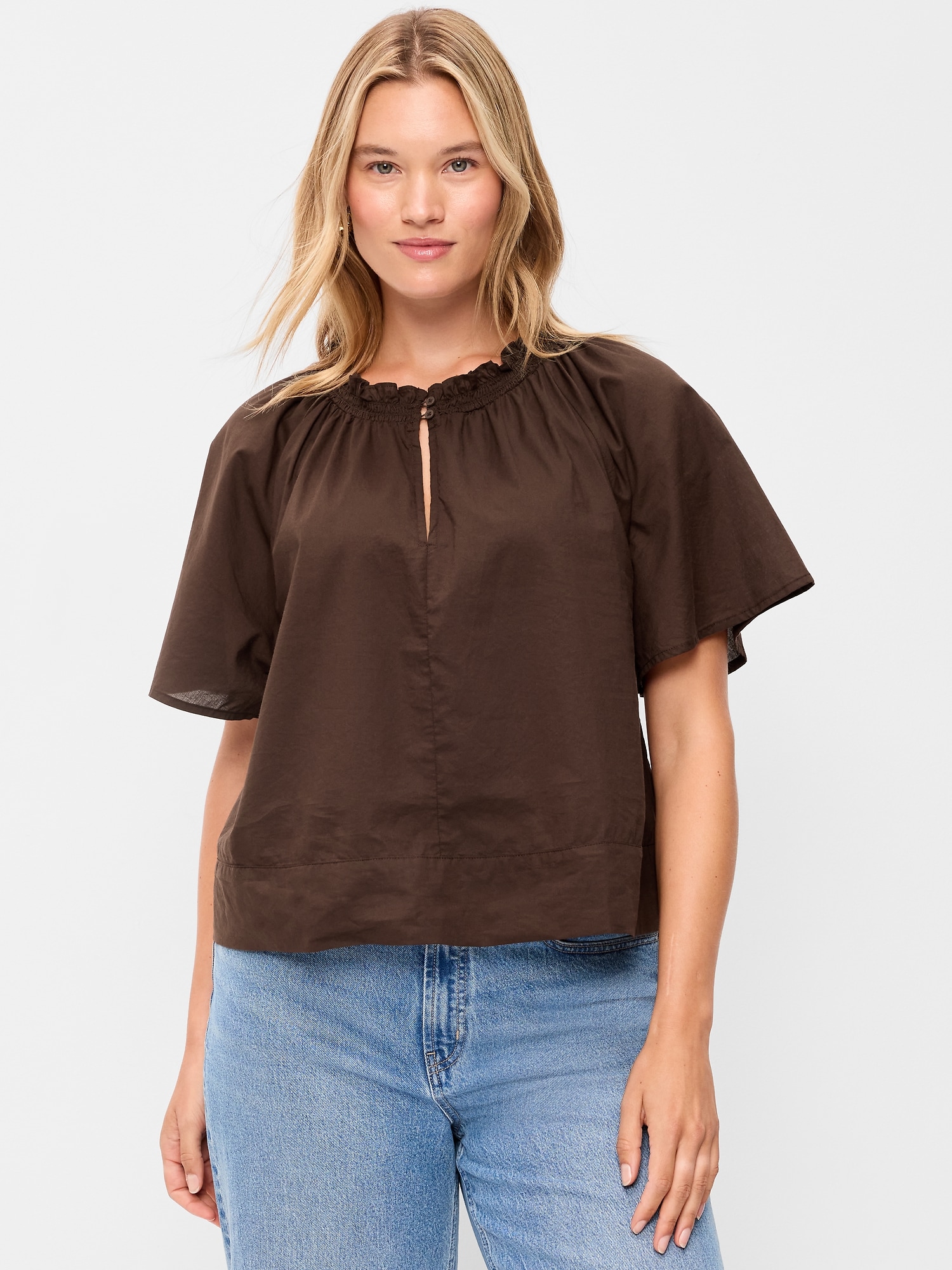 Loose Short-Sleeve Top