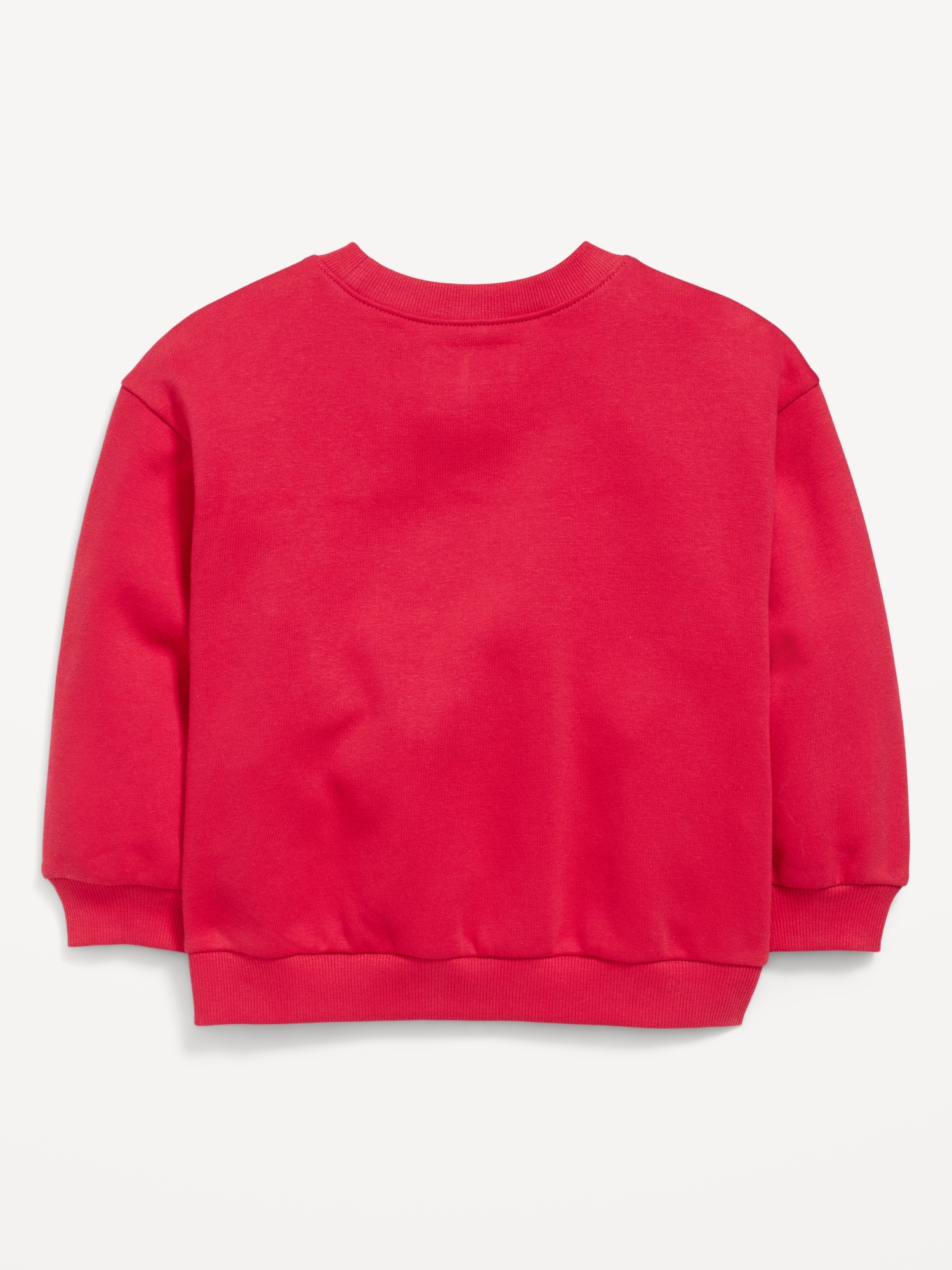 Oversized Long-Sleeve Graphic Sweatshirt for Toddler Girls