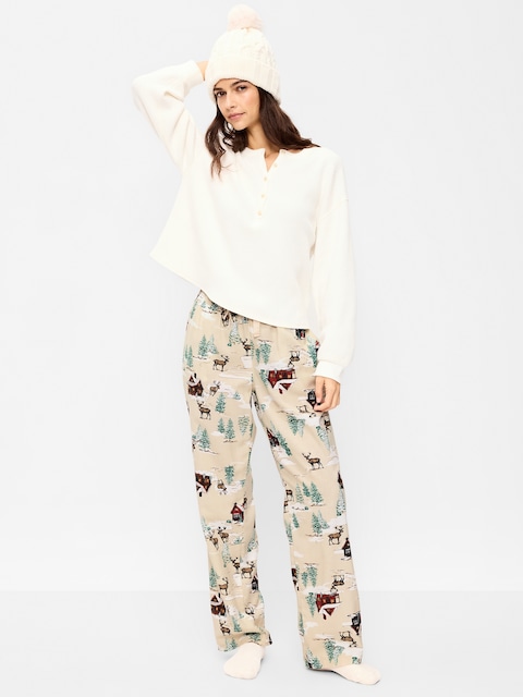 Flannel Pajama Pants for Women