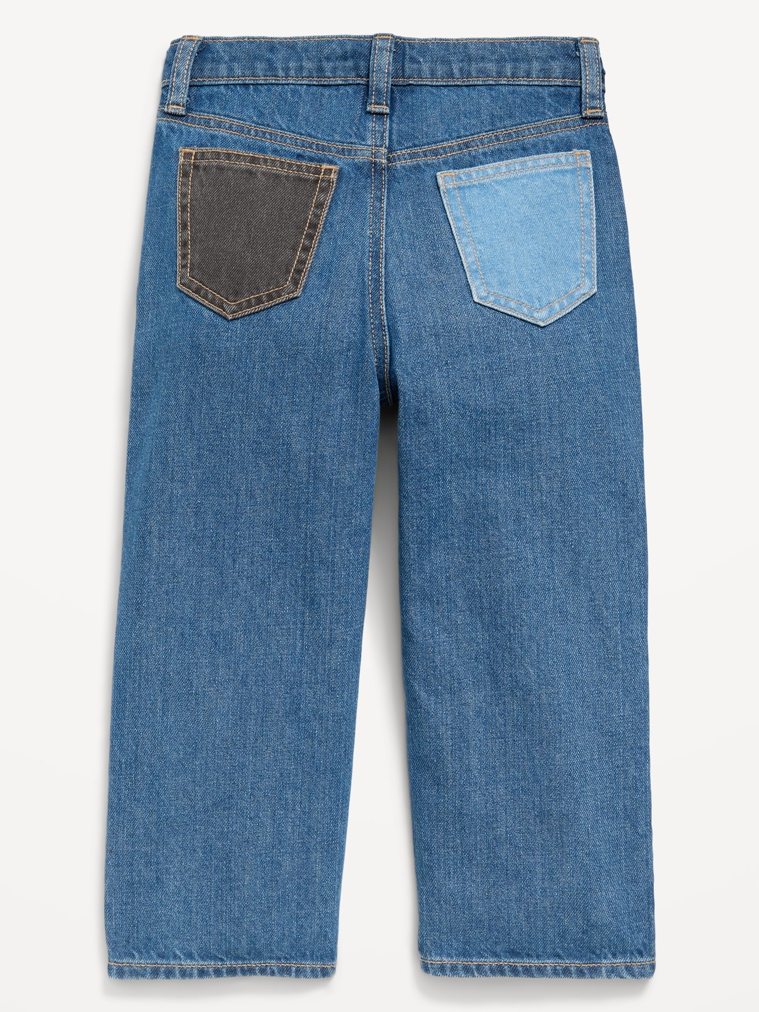 Baggy Patched Jeans for Toddler Boys