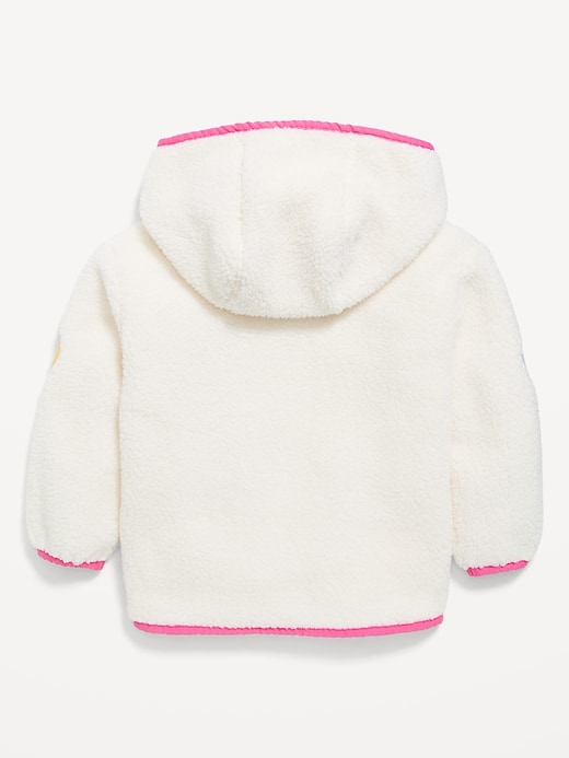 Hooded Sherpa Jacket for Toddler Girls | Old Navy