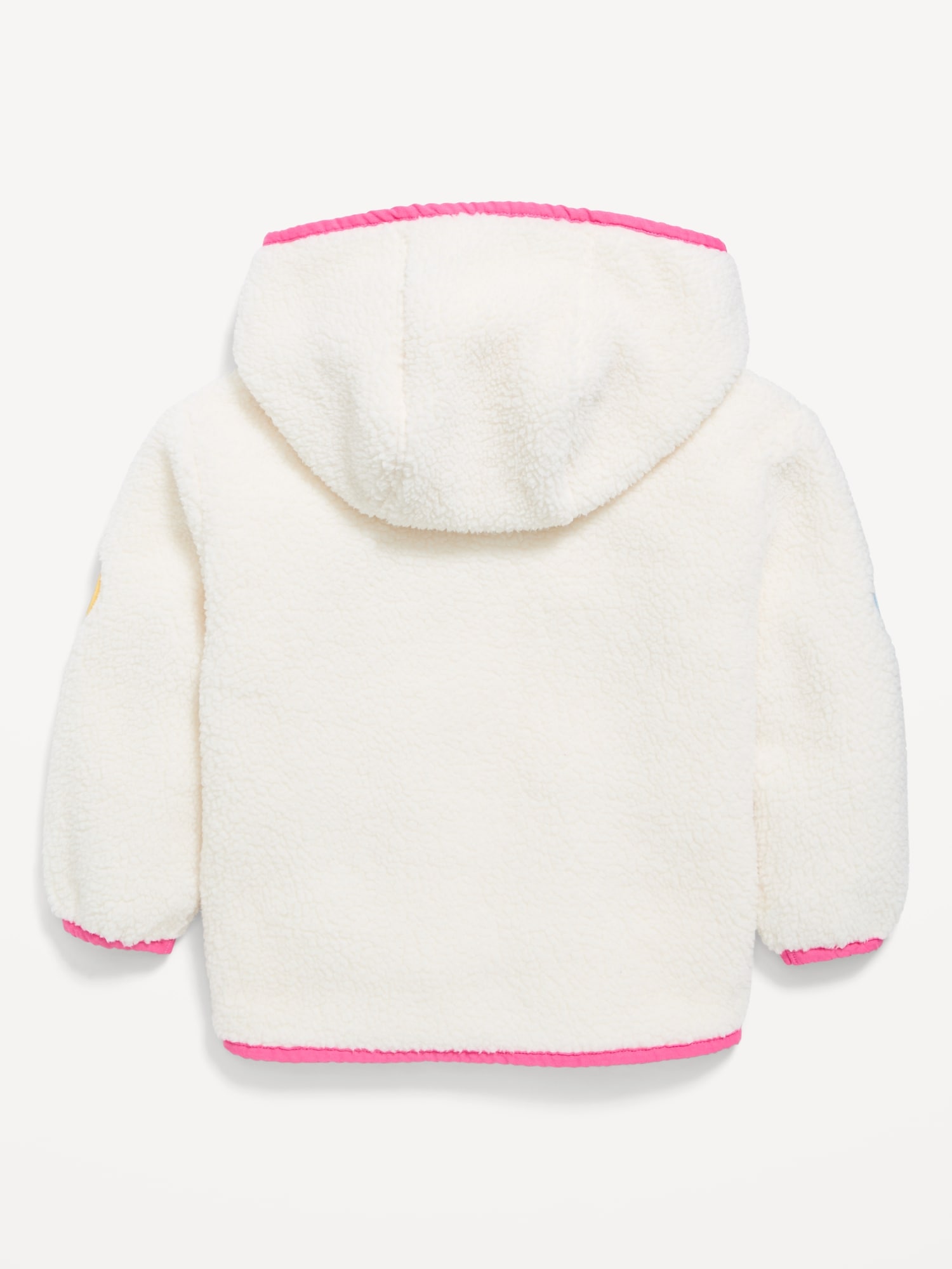 Hooded Sherpa Jacket for Toddler Girls