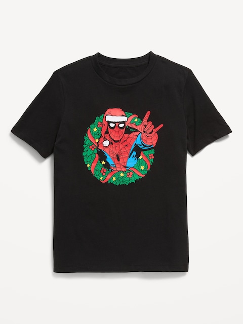 Marvel™ Spider-Man Gender-Neutral Graphic T-Shirt for Kids