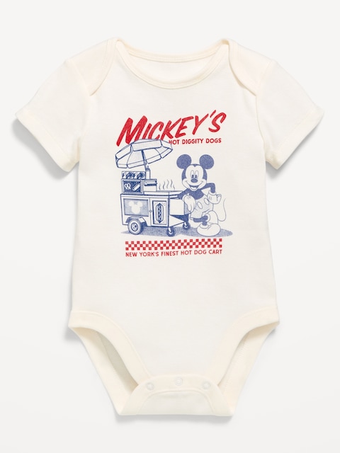 DisneyΒ© Short-Sleeve Graphic Bodysuit for Baby