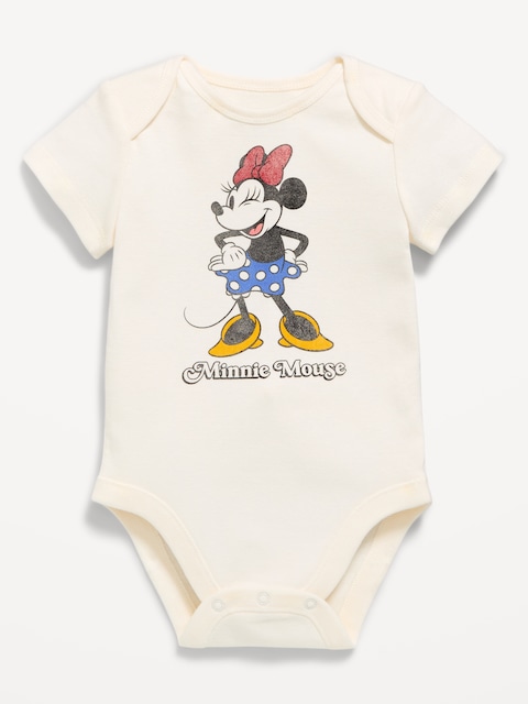 Disney© Unisex Short-Sleeve Graphic Bodysuit for Baby