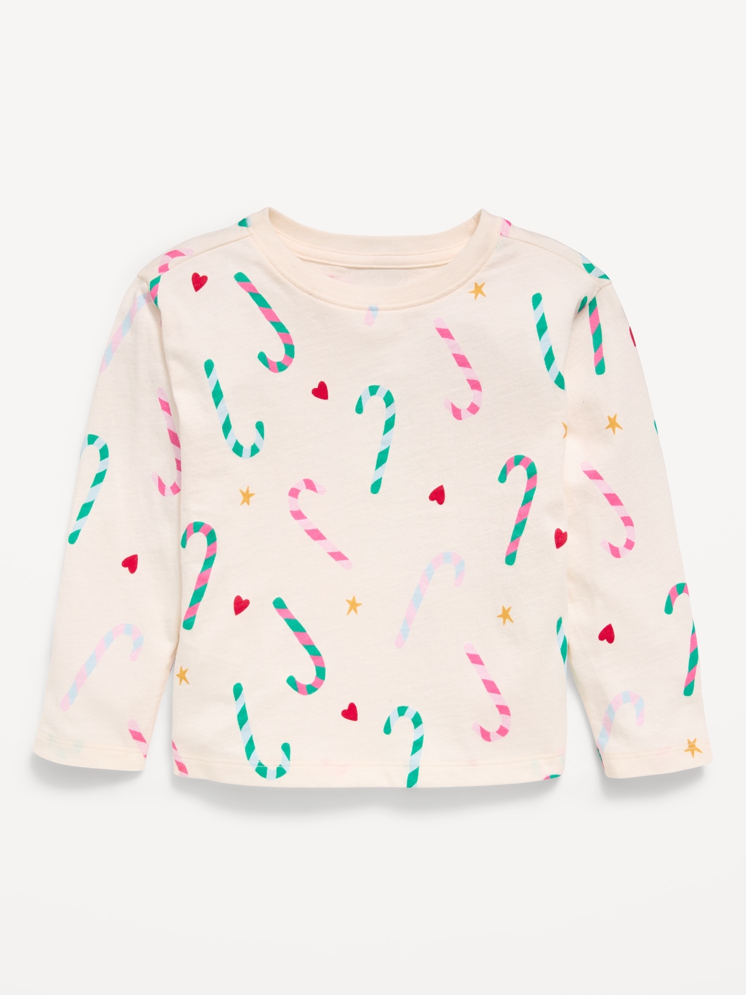 Printed Long-Sleeve T-Shirt for Toddler Girls