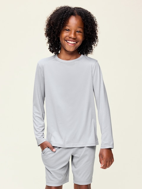 CloudMotion Long-Sleeve Performance T-Shirt for Boys