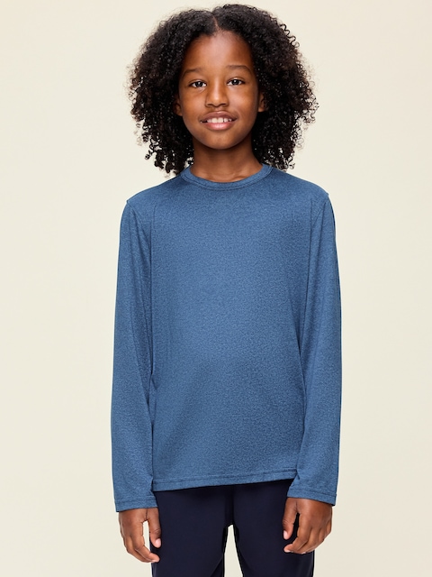 CloudMotion Long-Sleeve Performance T-Shirt for Boys