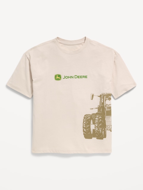 John Deere™ Oversized Gender-Neutral T-Shirt for Kids