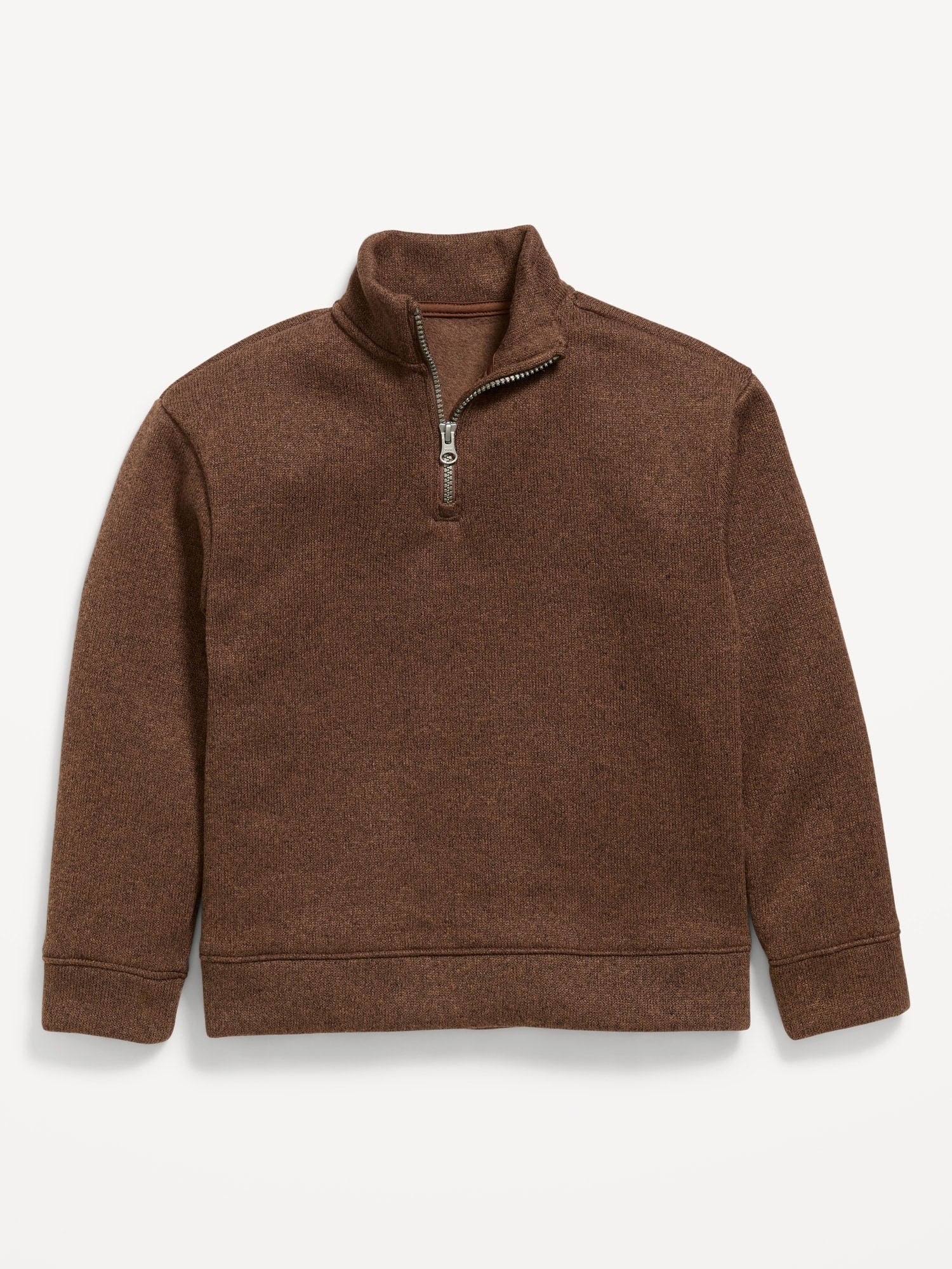 Sweater-Fleece Quarter-Zip for Boys