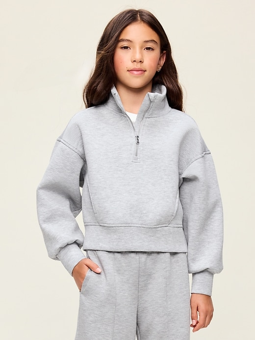 Bounce Fleece Half-Zip Pullover Sweatshirt for Girls | Old Navy