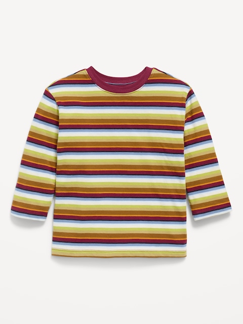Long-Sleeve Striped T-Shirt for Toddler Boys